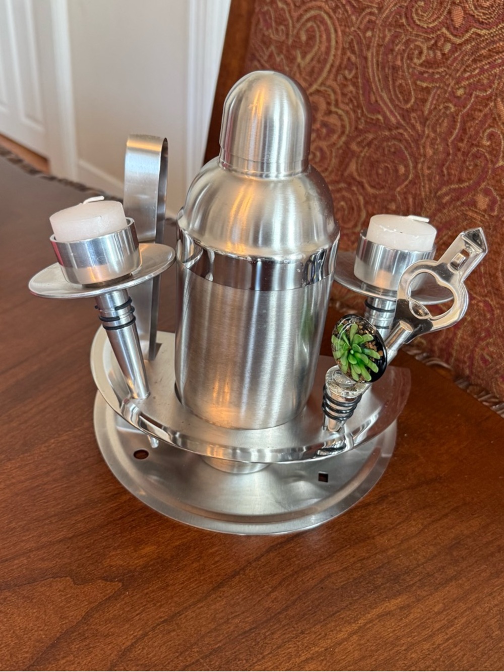 OGGI 18/8 Stainless Steel Cocktail Shaker & Bar Set
